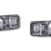 HIGHSIDER smart Picco LED License Plate Light Black (Pair)