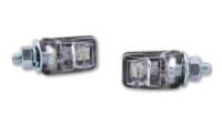 HIGHSIDER smart Picco LED License Plate Light Black (Pair)