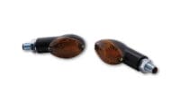 800Wx800H-1139845-1 HIGHSIDER Smart Cateye Bulb Mini Indicator Body Black / Lens Smoked (Pair), Front & Rear