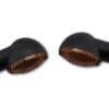800Wx800H-1139845-2 HIGHSIDER Smart Cateye Bulb Mini Indicator Body Black / Lens Smoked (Pair), Front & Rear