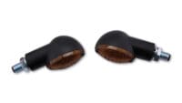 800Wx800H-1139845-2 HIGHSIDER Smart Cateye Bulb Mini Indicator Body Black / Lens Smoked (Pair), Front & Rear