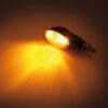 800Wx800H-1139845-4 HIGHSIDER Smart Cateye Bulb Mini Indicator Body Black / Lens Smoked (Pair), Front & Rear