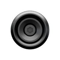 HIGHSIDER pro Conero-Run LS Bar Ends, Matt-Black (Pair)