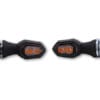 800Wx800H-1139871-1 HIGHSIDER Smart Crumb LED Indicator Body Black / Lens Smoked (Pair), Front & Rear