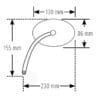 HIGHSIDER smart Handlebar Mirror Booster 2 Black (Pair)