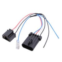 800Wx800H-1140456-1 HIGHSIDER smart Type A Adapter Cable 3-Pin, H4 To H13, For Harley Davidson
