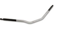 HIGHSIDER pro Steel Handlebar, Superbike BMW-Style LM1B, 22,0 mm, Silver, TUeV-part type approval