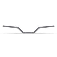 HIGHSIDER pro Steel Handlebar, Flat Track Z14B, 25,4 mm (1"), grip area 22,2 mm (7/8"), Chrome, TUeV-part type approval