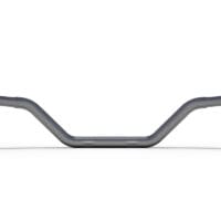 HIGHSIDER pro Steel Handlebar, Flat Track Z14B, 25,4 mm (1"), grip area 22,2 mm (7/8"), Chrome, TUeV-part type approval