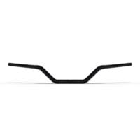 800Wx800H-1140753-1 HIGHSIDER pro Steel Handlebar, Flat Track Z14B, 25,4 mm (1"), grip area 22,2 mm (7/8"), Black, TUeV-part type approval