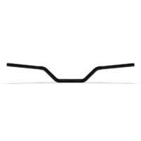 800Wx800H-1140753-2 HIGHSIDER pro Steel Handlebar, Flat Track Z14B, 25,4 mm (1"), grip area 22,2 mm (7/8"), Black, TUeV-part type approval