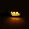 HIGHSIDER Smart Formula-TS LED Indicator Body Black / Lens Smoked (Pair), Front & Rear
