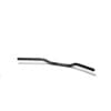 HIGHSIDER pro Aluminium Handlebar, Superbike flat AN1, 22,2 mm (7/8"), Black, pearl blasted, TUeV-part type approval