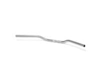 HIGHSIDER pro Aluminium Handlebar, Superbike flat AN1, 22,2 mm (7/8"), Silver glossy, TUeV-part type approval