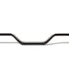 HIGHSIDER pro Aluminium Handlebar, Naked Bike X02, 28,6 mm (1-1/8"), Black, pearl blasted, TUeV-part type approval