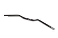 HIGHSIDER pro Aluminium Handlebar, Naked Bike X02, 28,6 mm (1-1/8"), Black, pearl blasted, TUeV-part type approval