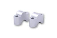 HIGHSIDER pro Handlebar Riser Kit R25 for 22,2 mm (7/8") Handlebars, Silver, TUeV-part type approval