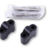 HIGHSIDER pro Handlebar Riser Kit R35 for 22,2 mm (7/8") Handlebars, Black, TUeV-part type approval