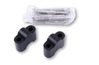 HIGHSIDER pro Handlebar Riser Kit R35 for 22,2 mm (7/8") Handlebars, Black, TUeV-part type approval