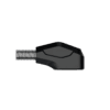 HIGHSIDER pro Ventura-X LED Indicator 1in1, Matt-Black (Pair)