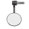HIGHSIDER pro Conero Black-Edition, Bar End Mirror with LED Indicator, Matt-Black (1pc.)