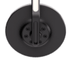 HIGHSIDER pro Conero Black-Edition, Bar End Mirror with LED Indicator, Matt-Black (1pc.)