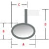 800Wx800H-1140891-9 HIGHSIDER pro Bar End Mirror Conero-Run Black Short (1pc)