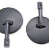 HIGHSIDER smart Bar End Mirror SuperBike Black (Pair)