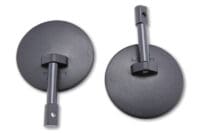 HIGHSIDER smart Bar End Mirror SuperBike Black (Pair)