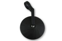 HIGHSIDER smart Circula-P, Bar End Mirror, Matt-Black, Short (1pc)