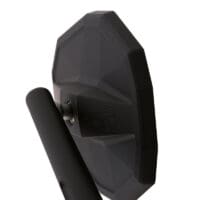 HIGHSIDER smart Handlebar Mirror Straight-XL Black (1pc)
