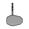 HIGHSIDER smart Bar End Mirror Straight Black Long (1pc)