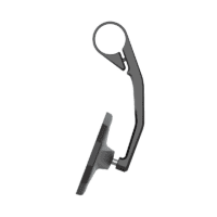 HIGHSIDER smart Bar End Mirror Straight Black Long (1pc)