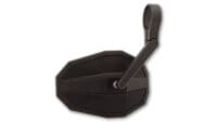 HIGHSIDER smart Bar End Mirror Straight Black Short (1pc)