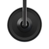 HIGHSIDER smart Circula-S, Bar End Mirror, Matt-Black, Long (1pc)