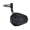 HIGHSIDER pro Ventura-RS Evo Bar-end spiegel – Korte steel – Matzwart – 1 stuk