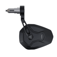 HIGHSIDER pro Ventura-RS Evo Bar-end spiegel – Korte steel – Matzwart – 1 stuk