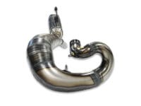 FRESCO Factory Volledig uitlaatsysteem - Carby einddemper zwart aluminium