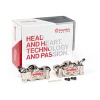 BREMBO UPGRADE GP4RX Remklauwen (CNC-gefreesd, vernikkeld)- 108 mm (met remblokken)