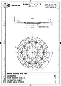 800Wx800H-1147387-4 BREMBO UPGRADE Supersport Zwevende remschijven - Paar