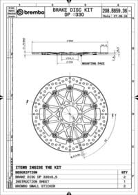 800Wx800H-1147397-2 BREMBO UPGRADE Supersport Zwevende remschijf - 208B85936