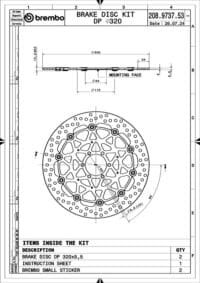 800Wx800H-1147475-4 BREMBO UPGRADE Supersport Zwevende remschijven - Paar