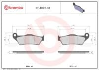 800Wx800H-1148226-1 BREMBO Remblokken van gesinterd metaal - 07BB0459