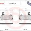 BREMBO Remblokken van gesinterd metaal - 07BB4180