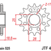 JT SPROCKETS Staal geluidsarm voortandwiel 405 - 525