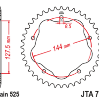 800Wx800H-1149037001-1 JT SPROCKETS Standaard achtertandwiel aluminium - 525