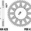 800Wx800H-1149262001-1 PBR C45 Standaard staal achtertandwiel 4745 - 428
