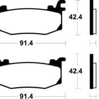 800Wx800H-1149633-1 TECNIUM Racing Remblokken - MCR512 Gesinterd metaal Carbon