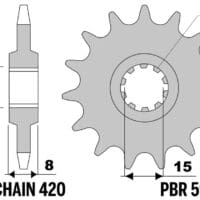 800Wx800H-1149733001-1 PBR staal standaard voor tandwiel 599M - 420