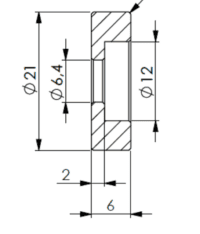 HIGHSIDER pro Stuureindadapters voor Yamaha (Paar)